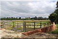 Flood defence wall, Fordingbridge, Hampshire