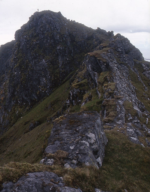 The north-west ridge of Ben More