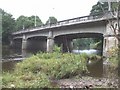 Western Avenue bridge over the Taff, looking upstream