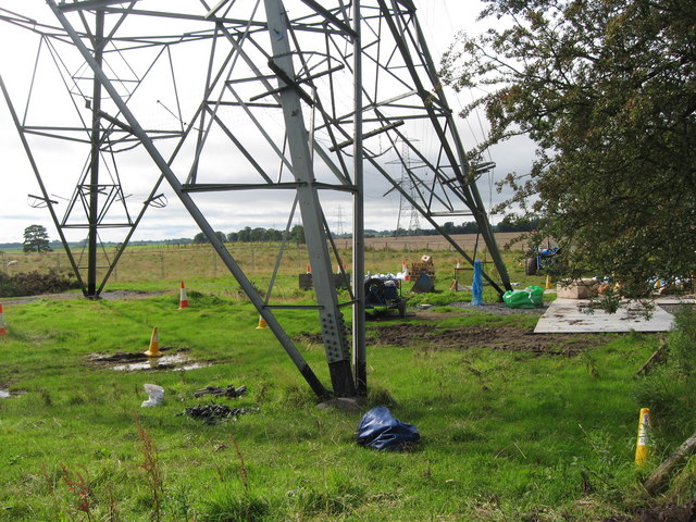 Powerlines being refurbished