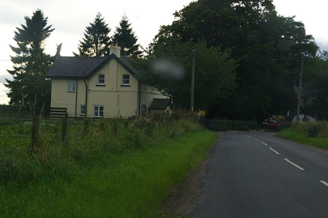 Inchbare Railway Station House At The © Alan Morrison Geograph