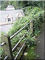 Necessary railings on the high path at Lynmouth