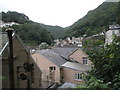 View over the rooftops at Lynmouth