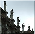 Statues on Glasgow Evangelical Church