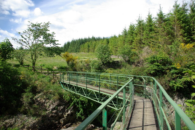 Bridge over the Polmaddy Burn