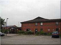 SJ7166 : Middlewich - Travelodge motel by Peter Whatley