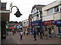 Northwich - the main shopping area looking west