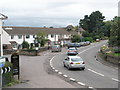 Road curves at Station Road, Washford