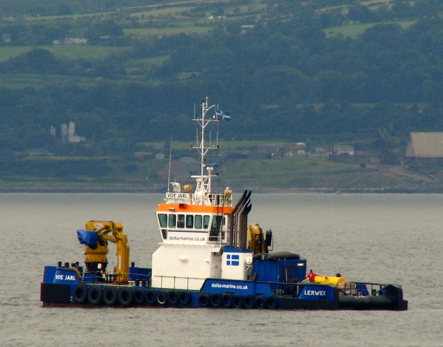 The 'Voe Jarl' off Bangor