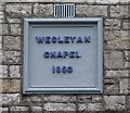 Plaque, Dungannon Methodist Church