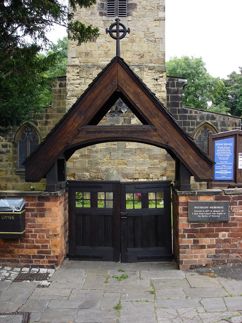 Lych Gate, Cossall Church
