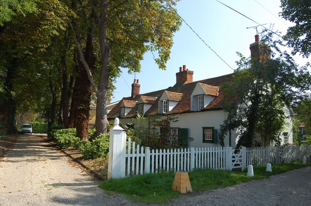 Cottages Paglesham Eastend © Trevor Harris Geograph Britain And Ireland 