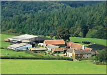 ST7838 : 2008 : Manor Farm from Long Knoll by Maurice Pullin