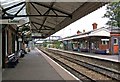 Evesham Railway Station platforms