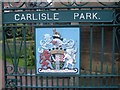 Carlisle Park & Coat of Arms