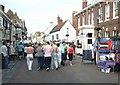 Looking along Preston Street during the Hop Festival weekend