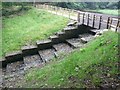 Reservoir outlet, Wade Wood, Luddenden