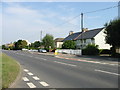 The A258 from the end of Felderland Lane