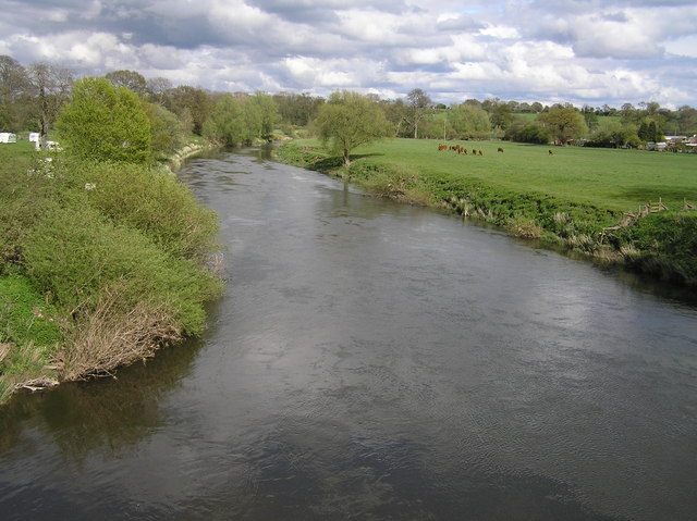 River Severn view, Montford Bridge