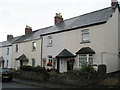 Pastel coloured houses in Bampton Street