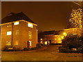 Trinity Mews by night