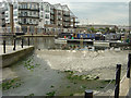 Brentford Basin - overflow weir