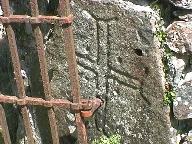 2nd Gatepost Cross at Llanllawer Church