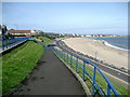 Descending to Newbiggin Bay