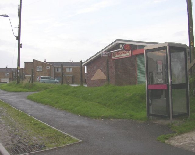 Bettws Post Office and  telephone box