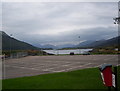 Loch Leven and the Ballachulish Bridge from the Isles Hotel carpark