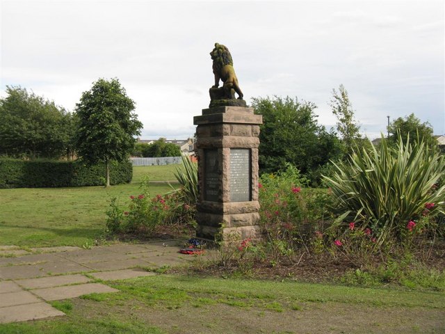 War Memorial at Loanhead Memorial Park © M J Richardson :: Geograph ...