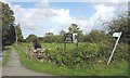 Access road to the former Trefor Newydd farmhouse