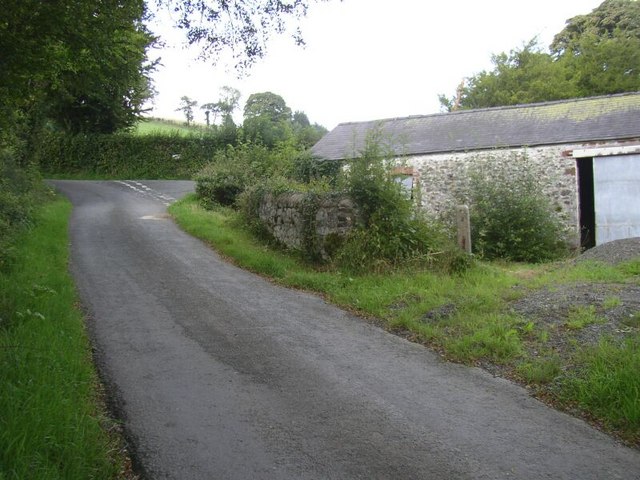 Road Junction taken from Farm Entrance