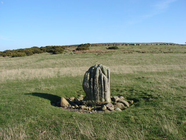 Standing Stone on Shaftoe Moor