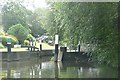 River Wey stop lock