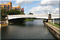 Twelvetrees Crescent bridge over Lee Navigation