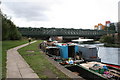 Railway bridge over the Lee Navigation