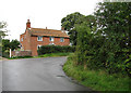 Red-brick cottage in Thorpland