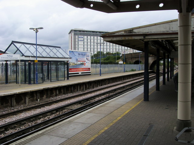 Feltham Railway Station Shaun Ferguson Geograph Britain And Ireland   951111 76fcc147 