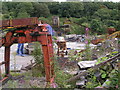 Disused breeze block factory, Ebbw Vale