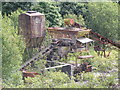 Disused breeze block factory