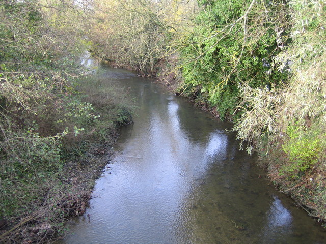 River Rib at Wadesmill © Nigel Cox :: Geograph Britain and Ireland