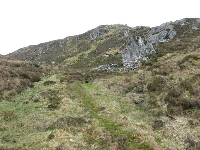 Old track west of Carn a'Chuilinn