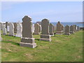 Pierowall Lady Kirk graveyard