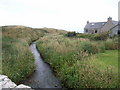 Standing on the bridge, looking downstream