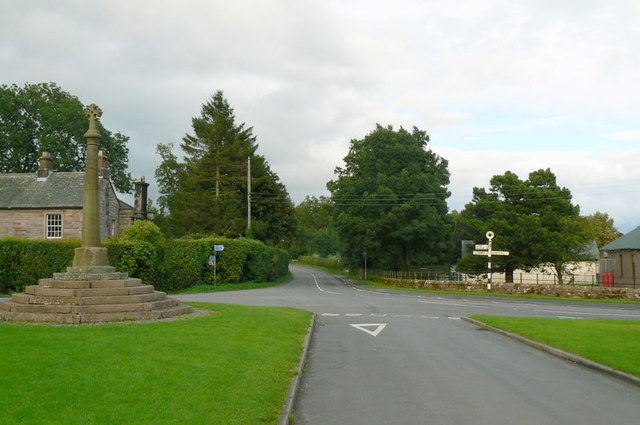 Greystoke Village crossroads