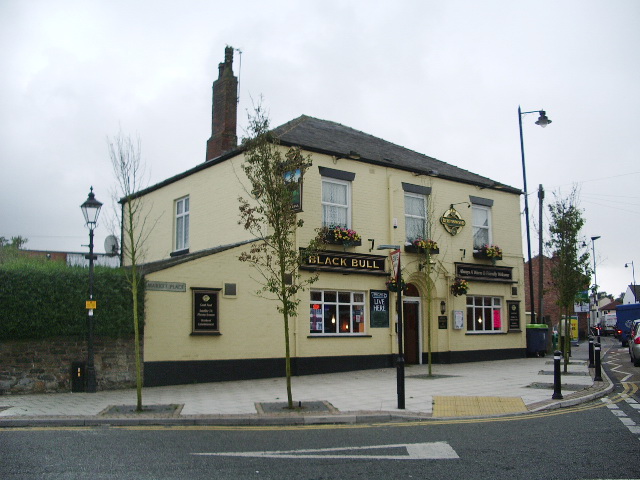 Black Bull, Market Street, Standish © Alexander P Kapp cc-by-sa/2.0 ...