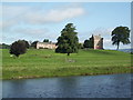 Kirkandrews Tower, from the south side of the Border Esk