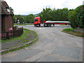 Minor road meets the A40