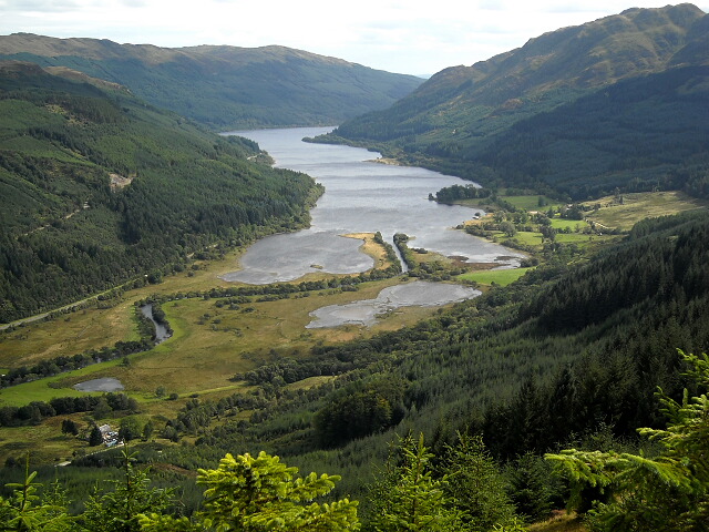 Loch Lubnaig Viewed from An Sidhein © Iain Thompson cc-by-sa/2.0 ...